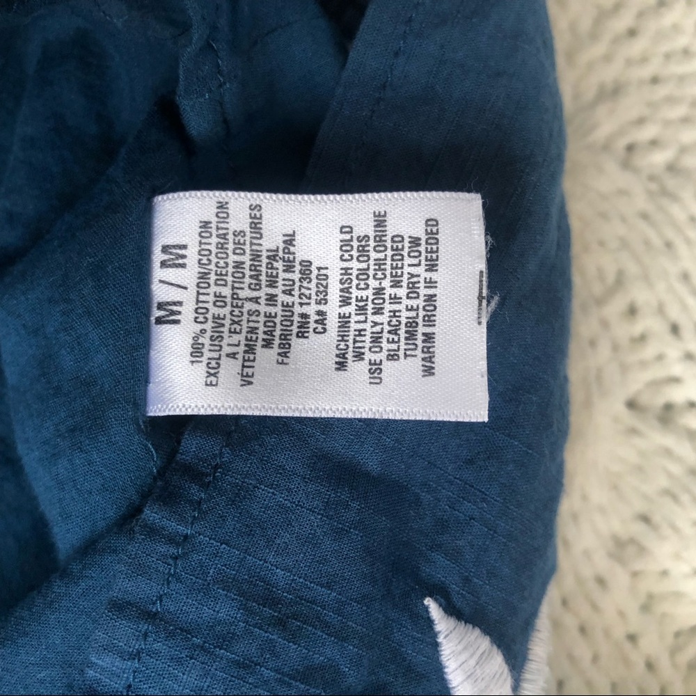 Aeropostale M blue racerback dress EUC - Picture 8 of 9